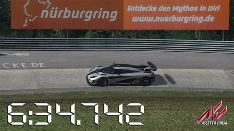 Assetto Corsa 2014 Koenigsegg One 1 Nürburgring Nordschleife Lap