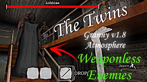 The Twins In Granny V Atmosphere With Weaponless Enemies On Easy