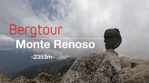 Bergtour Auf Einen Der H Chsten Berge Korsikas Bern Bastanisee Monte