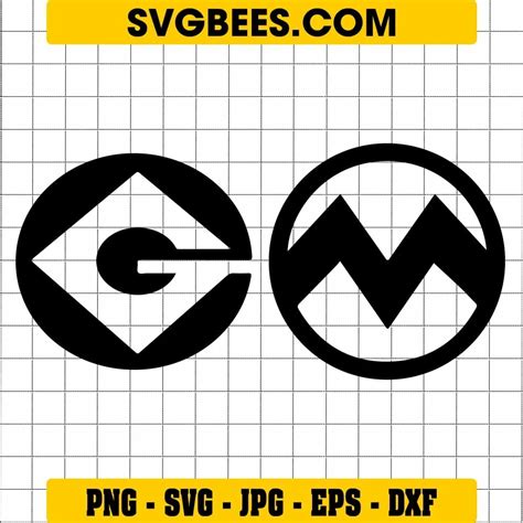 Minion Symbol Svg By Svgbees Svg Files For Cricut Get Premium Svgs