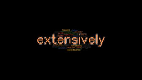 Extensively Synonyms And Related Words What Is Another Word For