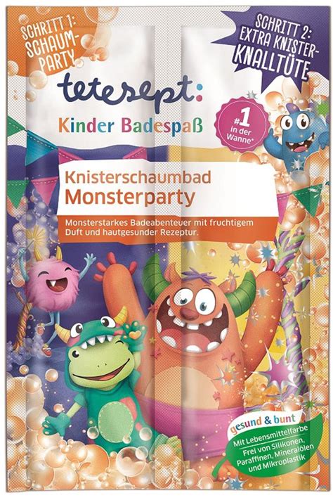 Tetesept Bath Monsters Sel De Bain Pour Enfant Notino Fr