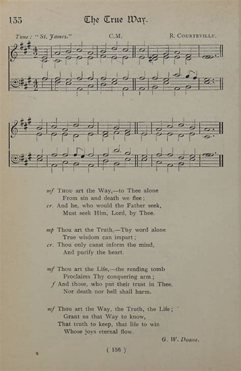 The Y M C A Hymnal Specially Compiled For The Use Of Men Thou