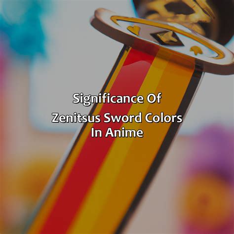 What Color Is Zenitsu Sword - colorscombo.com