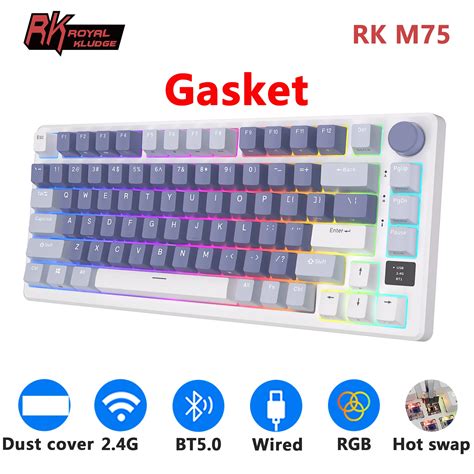 M Rk Royal Kludge G Sans Fil Bluetooth Usb C M Canique Clavier