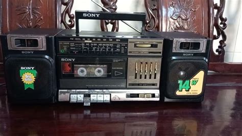 Cassette Sony Cfs 1000s đẹp Như Hình Chạy Hoàn Hảo âm Thanh Hay 950k