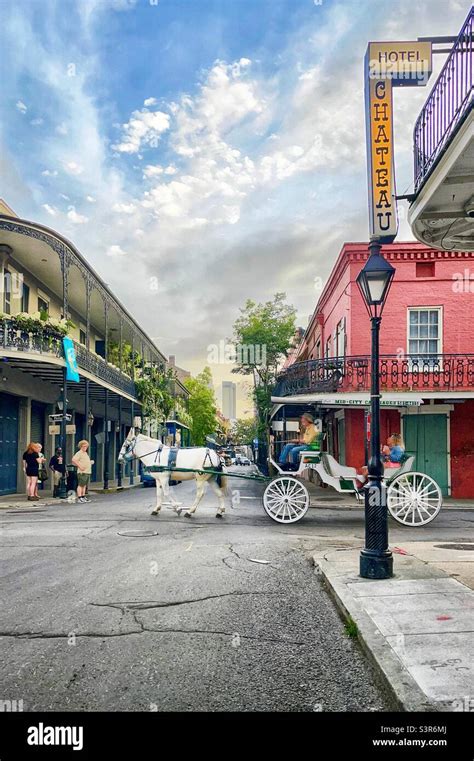 The French Quarter in New Orleans Stock Photo - Alamy