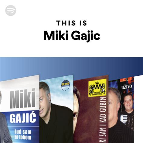 This Is Miki Gajic Spotify Playlist