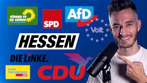 Landtagswahl Hessen Alle Wahlprogramme einfach erklärt AfD Grüne