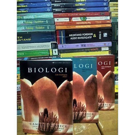 Jual Biologi Campbell Edisi Kedelapan Jilid Indonesia Shopee