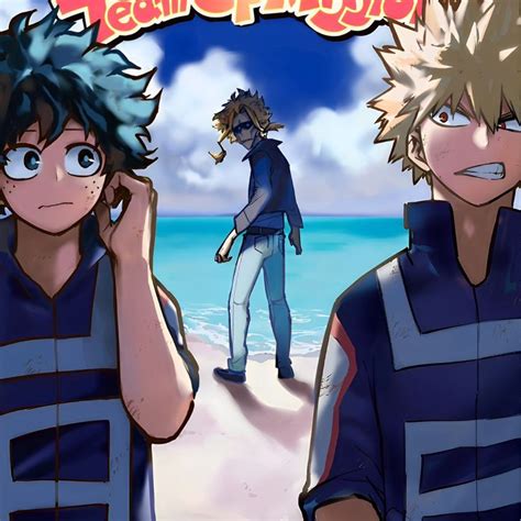 Deku and Bakugo | My hero academia, Manga covers, Hero