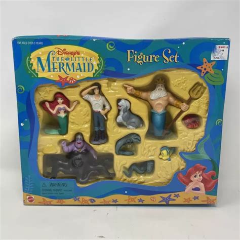 Disneys The Little Mermaid Figure Set No 65920 By Mattel Ariel