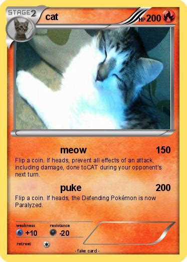 Pokémon cat 2632 2632 meow My Pokemon Card