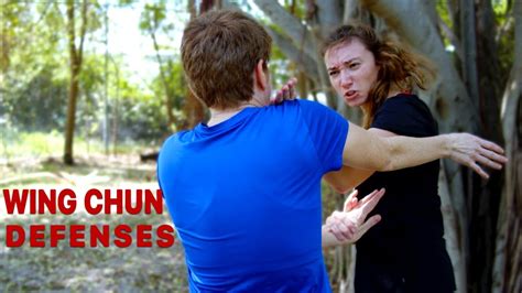 Wing Chun Push And Hair Grab Defenses Core Jkd Wing Chun Battle Blast