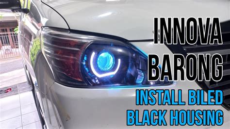 Modif Headlamp Innova Barong Keren Dan Terang Banget YouTube