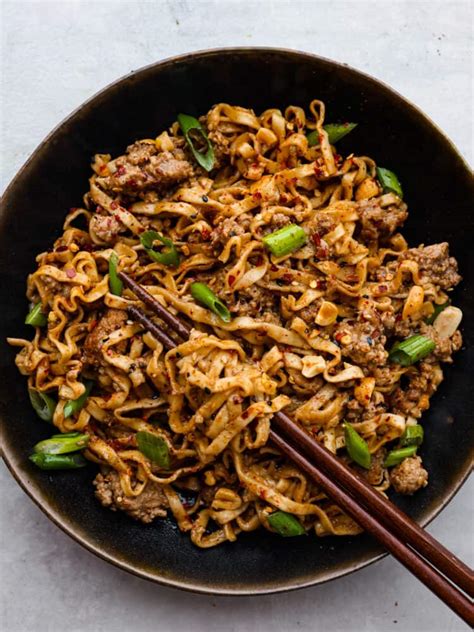 Dan Dan Noodles Recipe The Recipe Critic