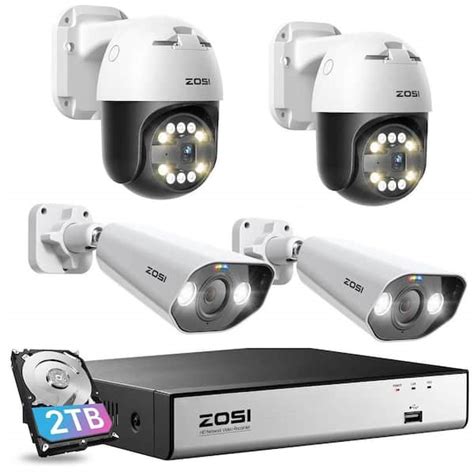 Reviews For Zosi K Channel Tb Poe Nvr Security Camera System With