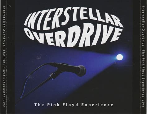 Interstellar Overdrive The Pink Floyd Experience Live Cd