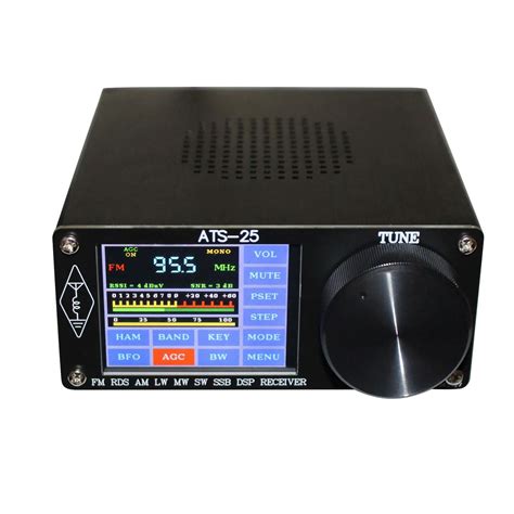 Tabletop Radio Receiver Ats 25 Si4732 Full Band Radio Receiver Dsp Fm