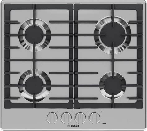 Bosch 500 Series 22" Stainless Steel Gas Cooktop | Judd & Black ...