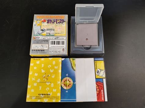 Pokemon Gelbe Edition JP OVP RPG Game Boy Nintendo