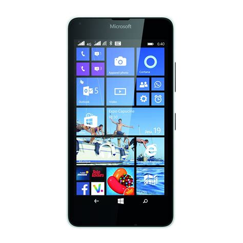 Microsoft Lumia 640 Dual SIM Blanc - Mobile & smartphone Microsoft sur ...