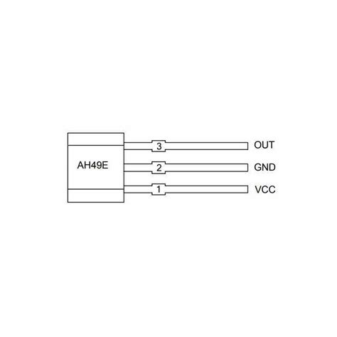 SENSOR DE EFECTO HALL 49E AH49E OH49E SS49E
