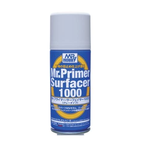 Mr Primer Surfacer 1000 Spray Grey Hobby Point