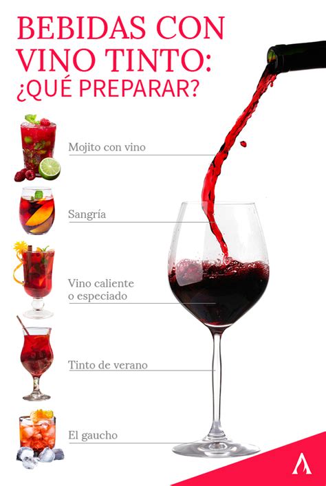 5 Bebidas Con Vino Tinto Que No Puedes Dejar De Probar Aprende Institute