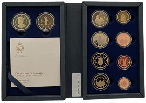 San Marino Proof Set 2022 San Marino Länder Eurocoinhouse