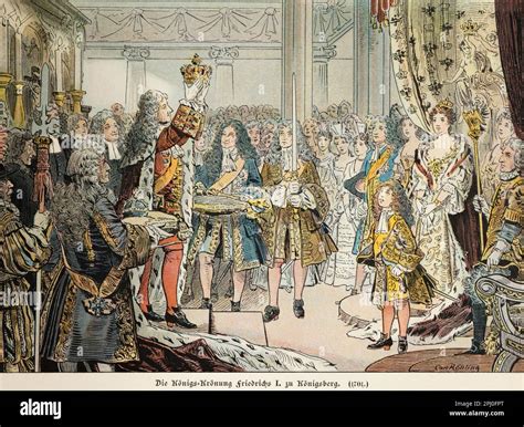 Frederick I Crowned King In Koenigsberg 1701 18th Century History Of