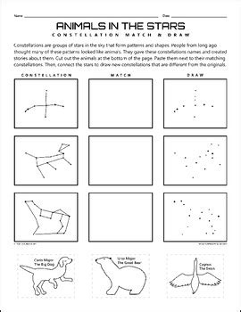 Stars And Constellations Activities Worksheets By Curriculum Hound