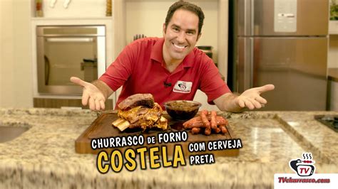 Churrasco De Forno Costela Assada No Forno Cerveja Preta