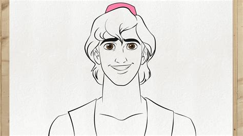 Como dibujar a ALADDIN de DISNEY paso a paso fácil y rápido YouTube