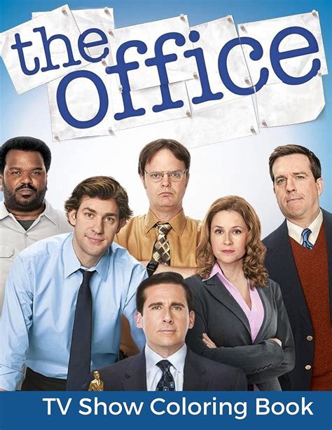 Buy The Office Tv Show Coloring Book Dunder Mifflin Coloring Book With Characters Iconic