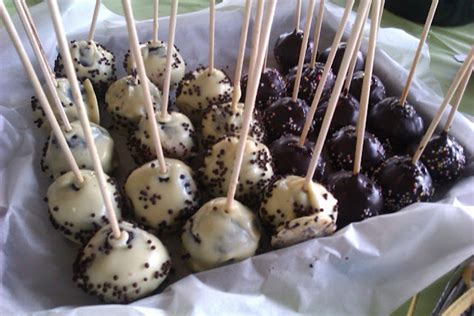 As Huele El Cielo Cake Pops Blancos Y Negros