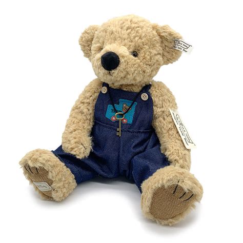 Teddy Bear With Overalls Cm Light Brown Teddy Bear Gift