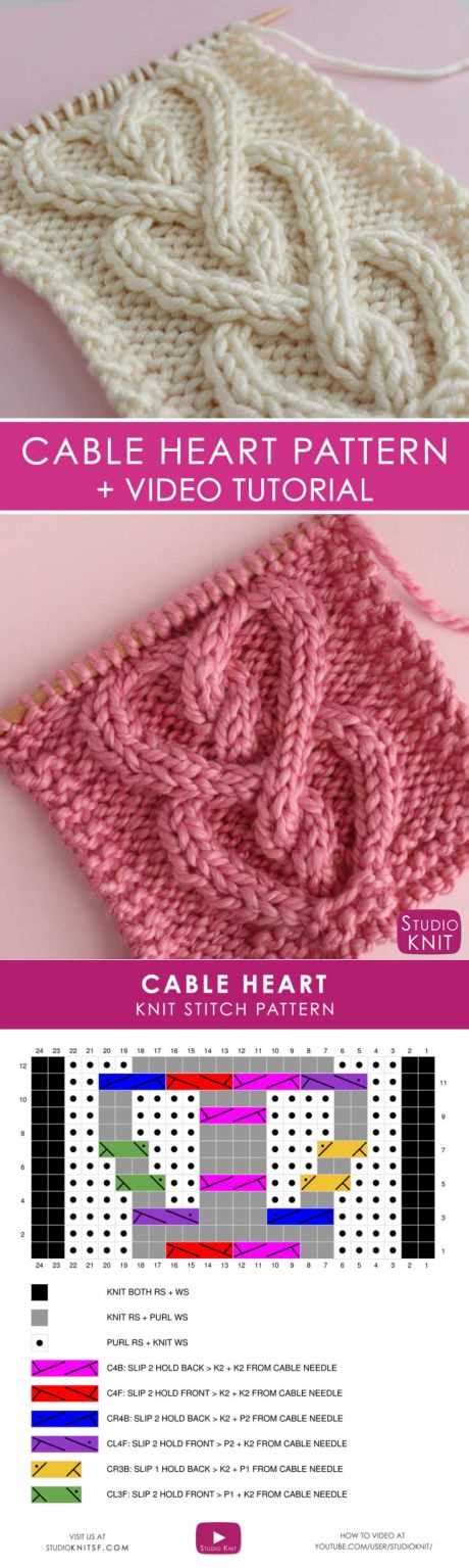 Find Your Perfect Free Heart Cable Knitting Patterns