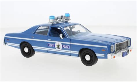 Modellautos Plymouth Fury 1 24 Greenlight Maine State Police 1978