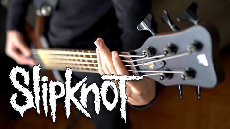 Slipknot Spit It Out Bass Cover Screen Tabs Youtube