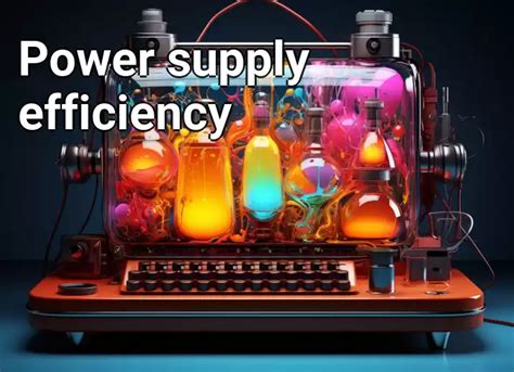 Power supply efficiency – Technology.Gov.Capital