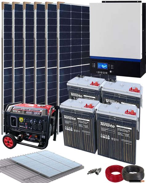 Kit Solar Aislada W V Whdia Al Mejor Precio