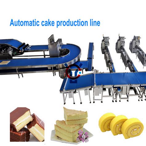 High Quality Automatic Sponge Cake Swiss Roll And Layer Cake Machine