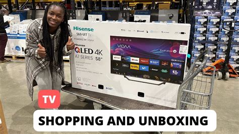 Hisense A7 Qled 4k Tv New Tv Tv Shopping Unboxing Setup Youtube