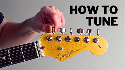 How To Tune An Electric Guitar 2 Methods YouTube