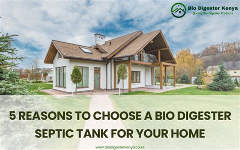 Biodigesters An Eco Friendly Alternative To Conventional Septic Tanks