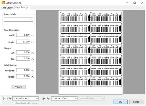 Warehouse Rack Label Template - Riset