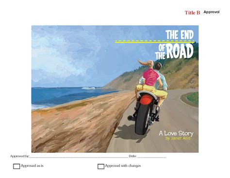 The End of the Road - book cover case study on Behance