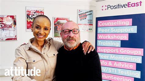 BBC Radio 1 DJ Adele Roberts Visits Attitude Magazine Foundation