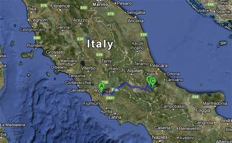 Sulmona Italy Map